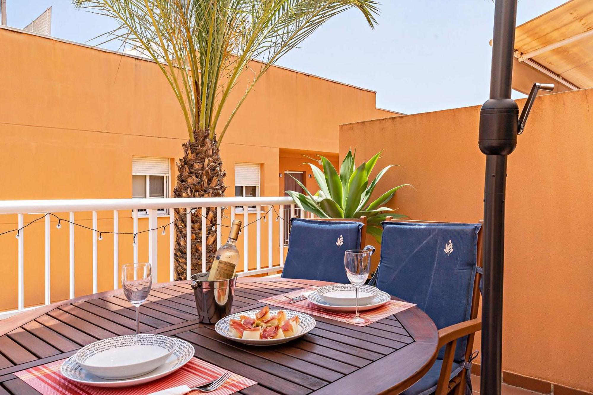 Aguamarina Golf Apartment Мохакар Екстериор снимка