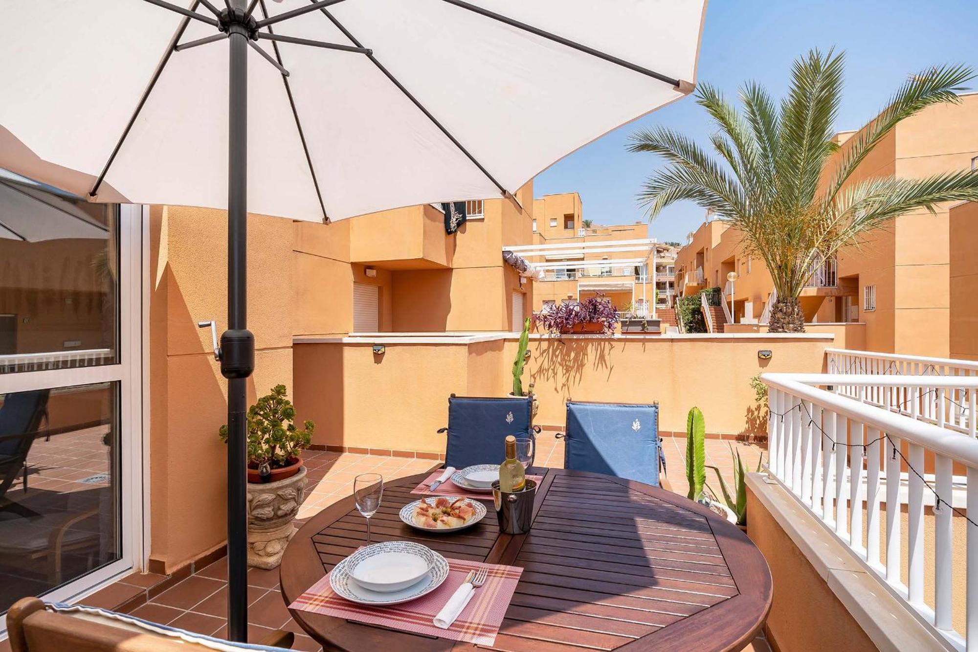 Aguamarina Golf Apartment Мохакар Екстериор снимка